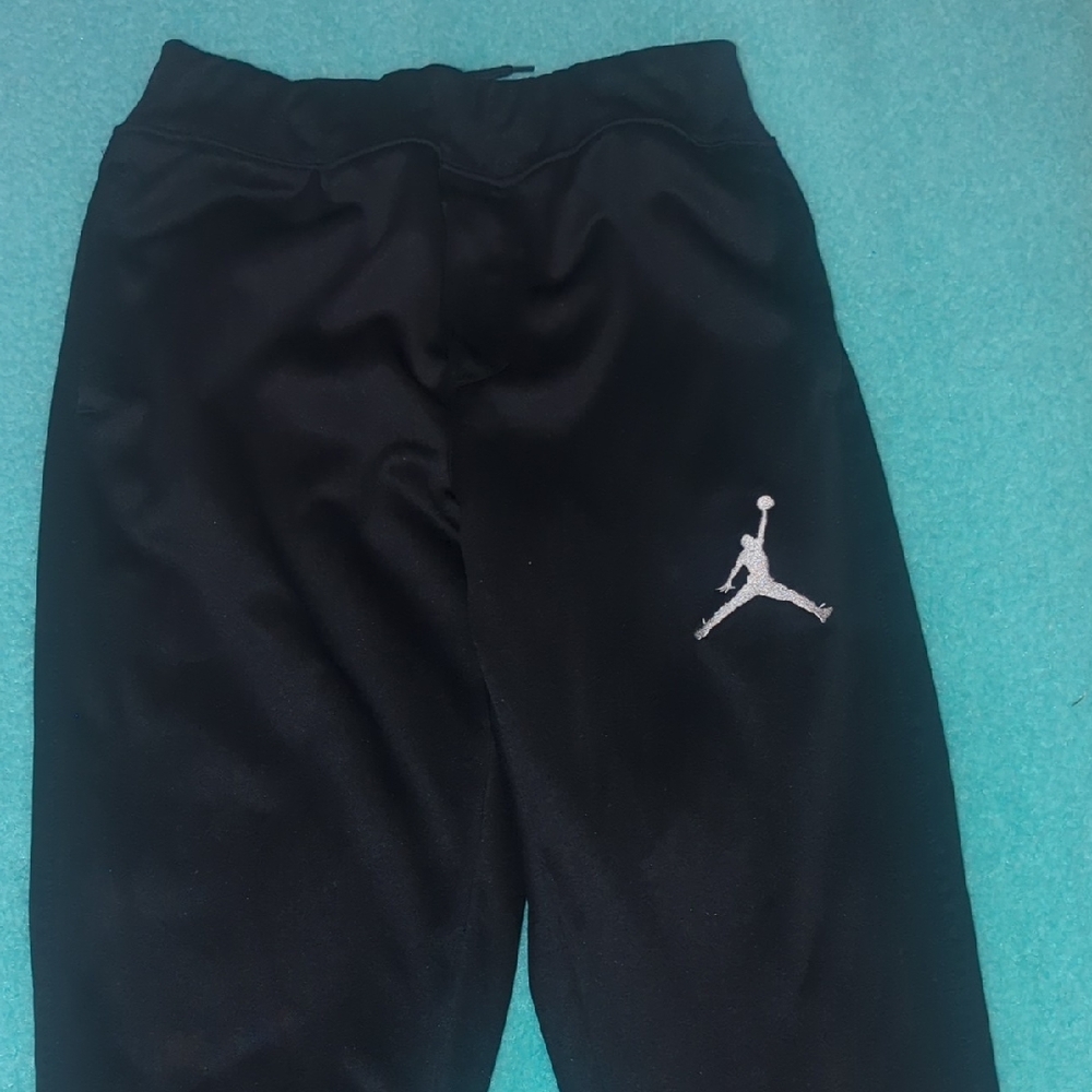 Bundle 4 For $5 sale. Kids Black Joggers with Icon Logo